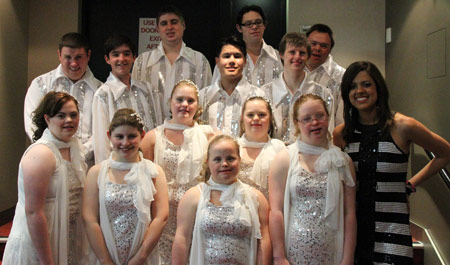 Amber Lawrence & The Special Olympics Dance Group