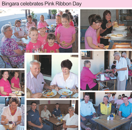 Bingara celebrates Pink Ribbon Day