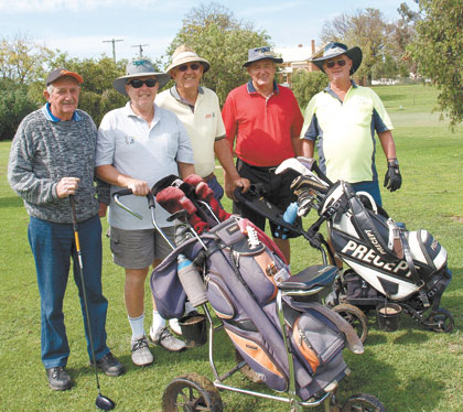 2010 Veterans golfers