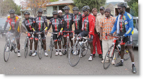 Kenyan Cyclists