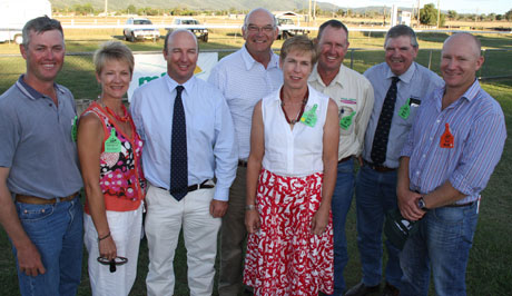 The Double B organising committee: Angus Faulks, Georgina Sinclair, Sinclair Munro, Don Capel, Jenn Capel, Will Cannington, Danny Wilkie and Scott Michell