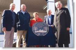 Willoughby plaque unveiling