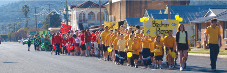Bingara Central School march for Thomson Cup 2100