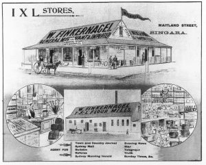 Fingernagel's store - Bingara Telegraph Supplement