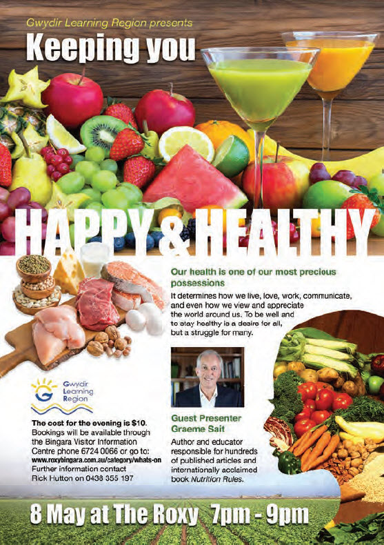 Happy & Healthy flyer