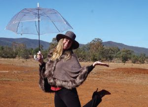 Unleash the Black Dog organiser Nikki Rose gearing up for the 2019 ‘Giving Back to the Gwydir’ Ball.